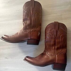 Men's Brown Leather Tecova Boots